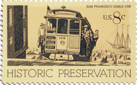 Historic Preservation stamp 1971